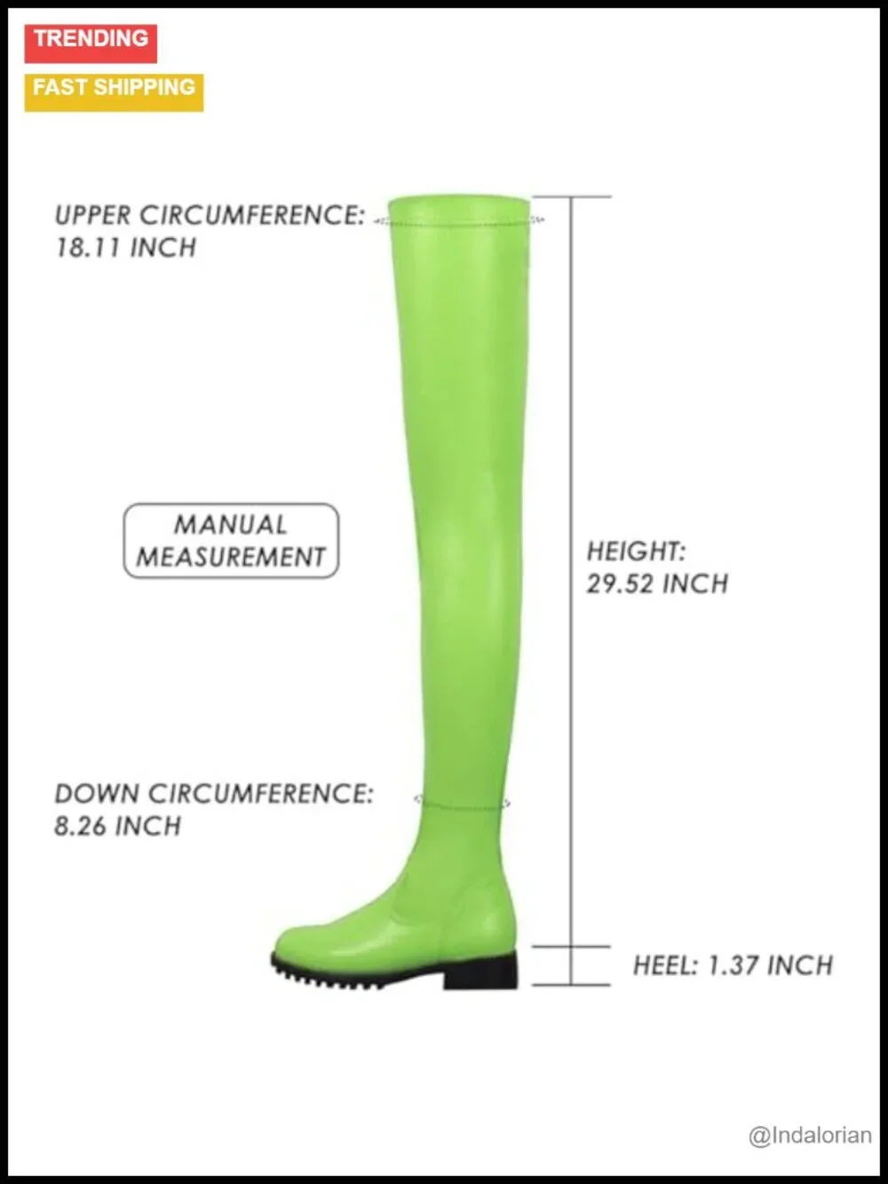 Thigh High Over the Knee Patent Leather Chunky Block Heel Boots with Side Zipper